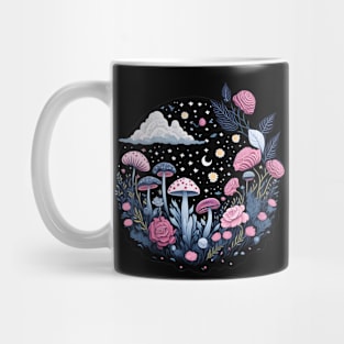 Aesthetic Mushrooms Mug